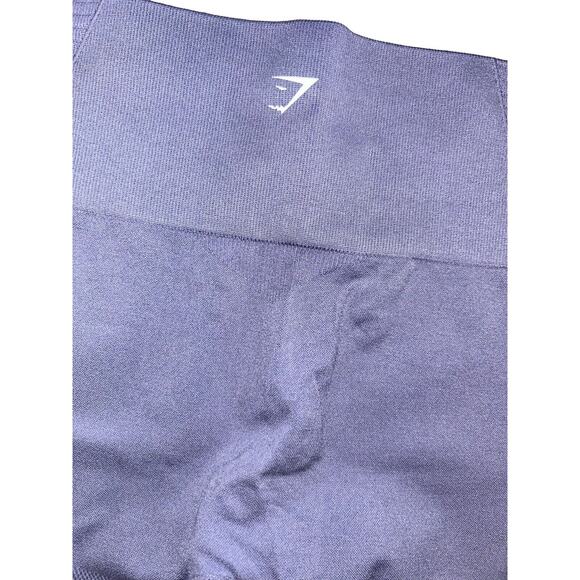 Gymshark Energy Seamless Leggings M Perforated High Rise 7/8 Length‎ Purple - Picture 6 of 6